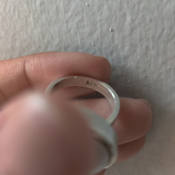 Sterling Silver Moonstone Ring (please read) - Picture 7 of 8